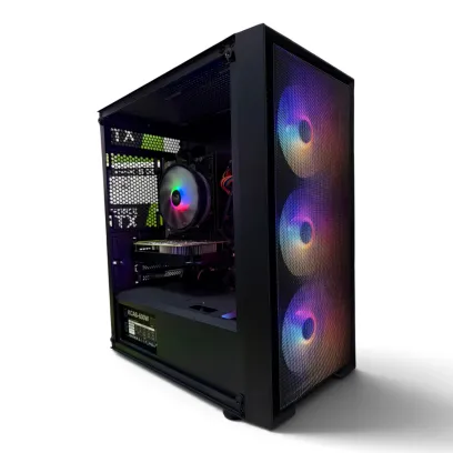 Игровая сборка/Intel Core i3 9100F/16 GB DDR4/NVMe SSD 240 GB + HDD 500 GB/GeForce GTX 1050 - 4GB