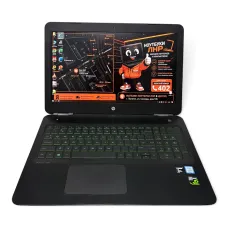   15,6" HP/Intel Core i7 8750H/8 GB DDR4/SDD 120 GB/NVIDIA GeForce GTX 1060 - 6 GB