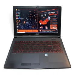 15,6" MSI/Intel Core i7 7700HQ/8 GB DDR4/SSD 120 GB + HDD 250 GB/NVIDIA GeForce GTX 1060 - 6 GB