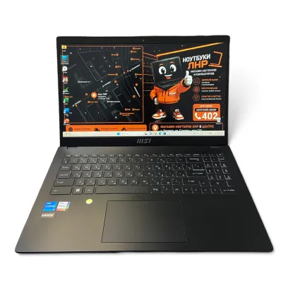 15,6" MSI MODERN/Intel Core i5-1235U/16 GB DDR4/NVMe SSD 512 GB/Intel Core Xe Graphics