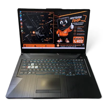 17,3" ASUS TUF/AMD Ryzen 7 4800H/16 GB DDR4/NVMe SSD 512 GB/NVIDIA GeForce RTX 3050 - 4 GB