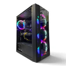  Игровая сборка/Ryzen 5 1600/16 GB DDR4/NVMe SSD 128 GB + 500 GB/GeForce RX 580 - 8 GB