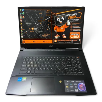 17,3" MSI KATANA/Intel Core i5-12450H/16 GB DDR5/NWMe SSD 512 GB/NVIDIA GeForce RTX 4060 - 8 GB