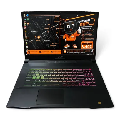 17,3" MSI KATANA/Intel Core i7-12650H/16 GB DDR5/NWMe SSD 512 GB/NVIDIA GeForce RTX 4060 - 8 GB