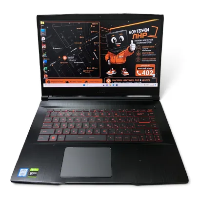 15,6" MSI THIN/Intel Core i7 9750H/16 GB DDR4/NVMe SSD 512 GB/NVIDIA GeForce GTX 1660 Ti - 6 GB