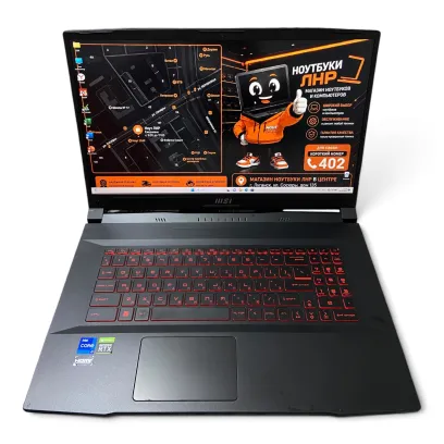 17,3" MSI KATANA/Intel Core i7-12650H/16 GB DDR4/NWMe SSD 512 GB/NVIDIA GeForce RTX 3050TI - 4 GB