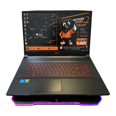17,3" MSI KATANA/Intel Core i5-11400H/16 GB DDR4/NWMe SSD 512 GB/NVIDIA GeForce RTX 3060 - 6 GB