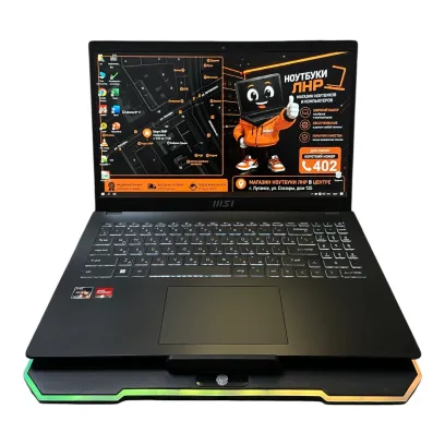 15,6" MSI/AMD Ryzen 5 5625U/8 GB DDR4/NWMe SSD 256 GB/AMD Radeon Graphics