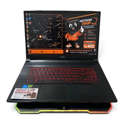 17,3" MSI KATANA/Intel Core i5-11260H/16 GB DDR4/NWMe SSD 512 GB/NVIDIA GeForce RTX 2050 - 4 GB