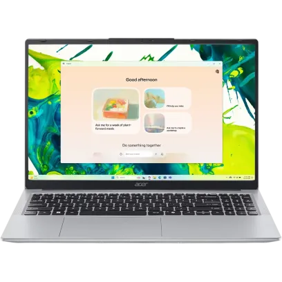Ноутбук Acer Aspire Lite 15 AL15-54P-590V (NX.DTHCD.001) Intel Core Ultra 5 115U, 16Gb, SSD512Gb, IPS, FHD, 1920x1080, 60Hz, NoOS, Silver